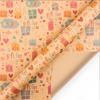 ECOZZONE Holiday Party Wrapping Paper Set - Christmas, Birthday, Gift Wrap, 20 Sheets